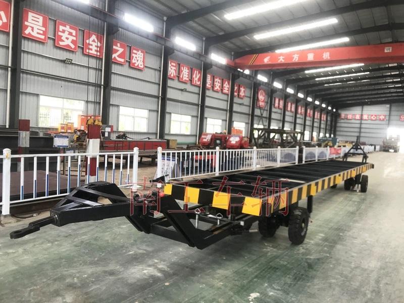 10吨骨架米兰网web版_米兰milan（中国） 双牵引集装箱用全挂车
