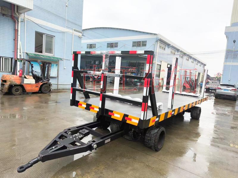 30T重型米兰网web版_米兰milan（中国） 带活动插装立柱工具拖车