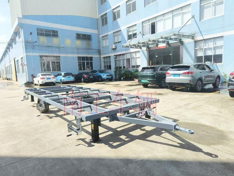 7吨骨架式ATV米兰网web版_米兰milan（中国） 2轮灰色工具拖车