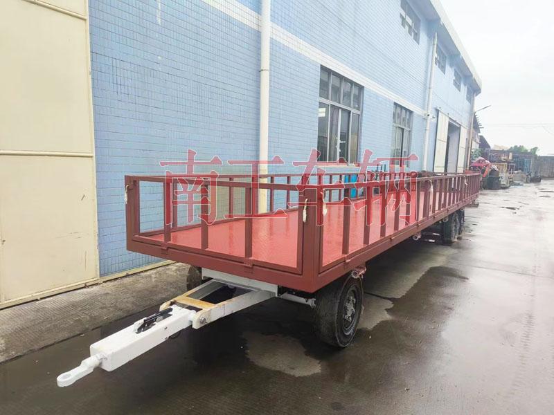 7吨米兰网web版_米兰milan（中国）牵引工具拖车 带护栏减震刹车功能拖车