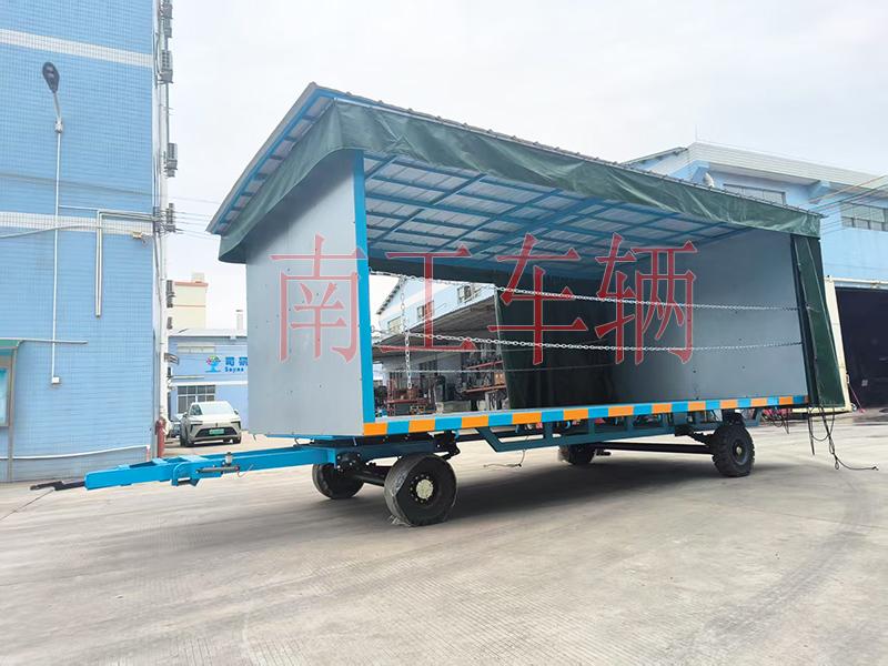 5吨雨篷拖车 牵引式雨棚米兰网web版_米兰milan（中国）