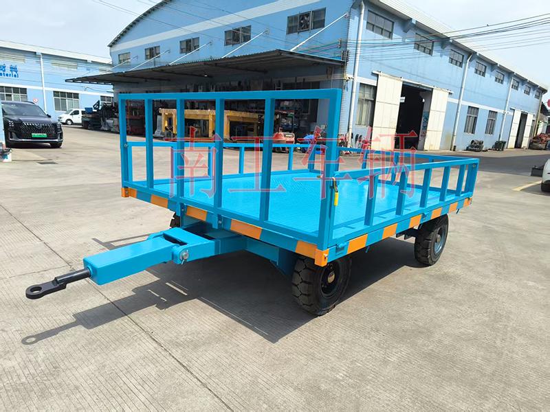 5吨下翻式护栏米兰网web版_米兰milan（中国） 牵引全挂工具拖车